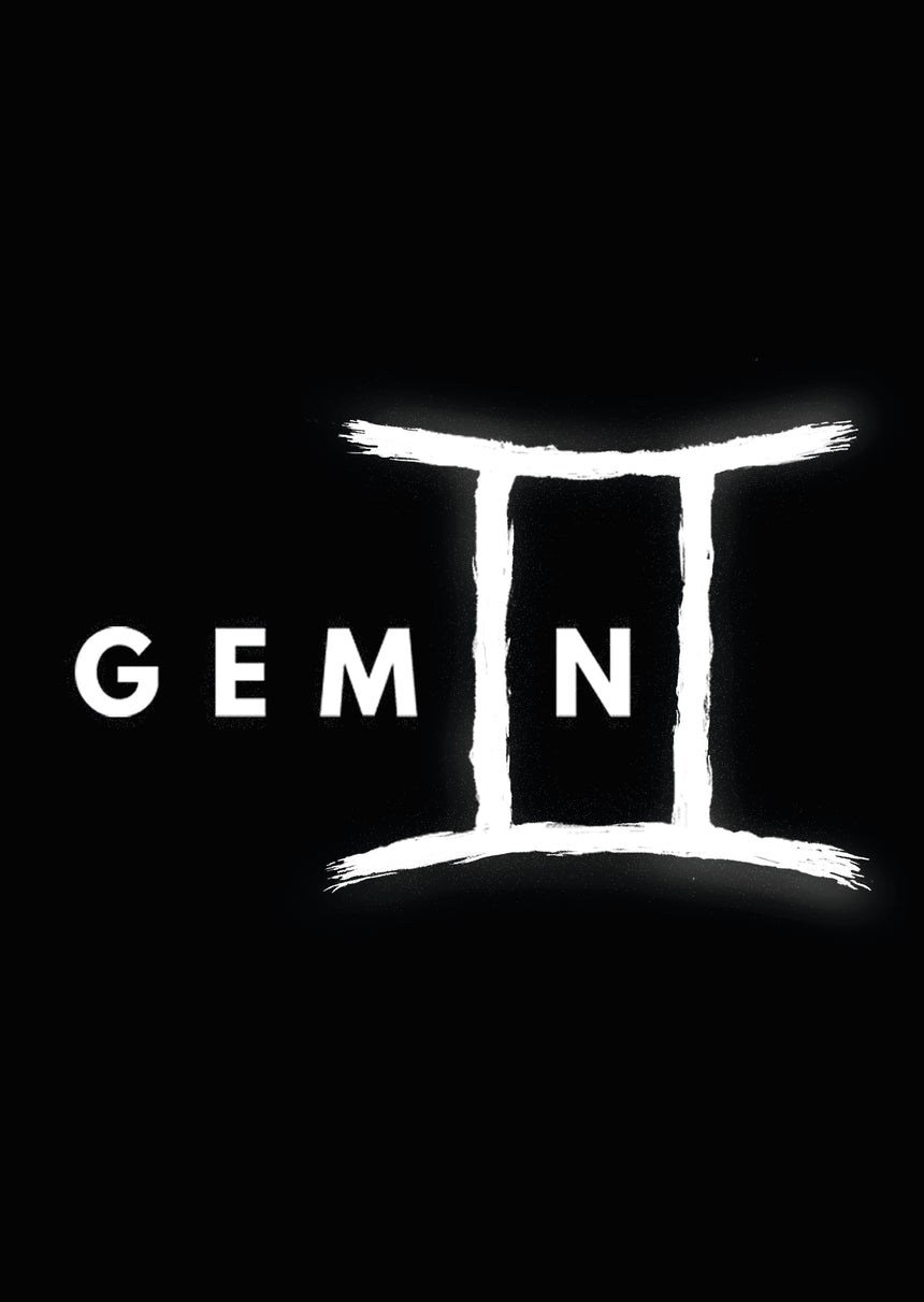 GEMINI - T-Shirts (White Letters)