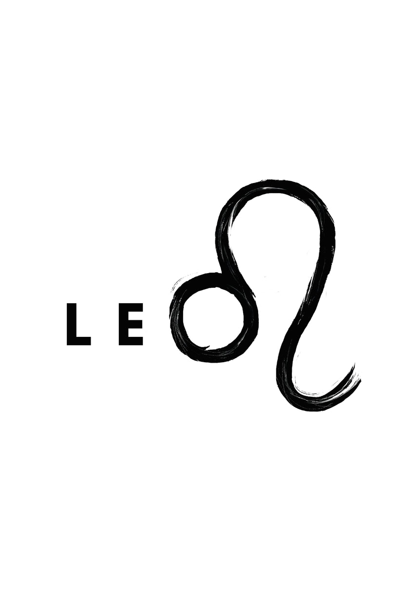 LEO - T-Shirts (Black Letters)