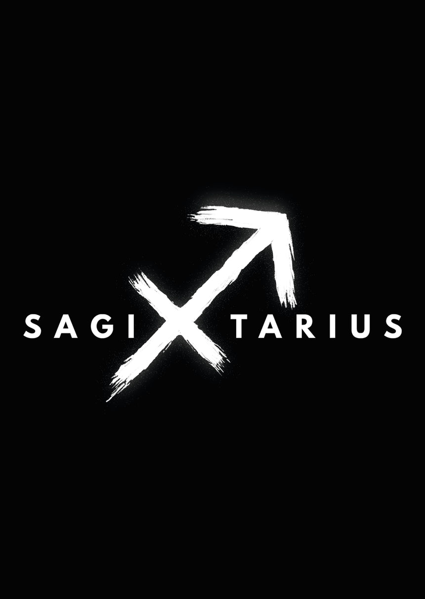 SAGITTARIUS - Crews & Hoods (White Letters)