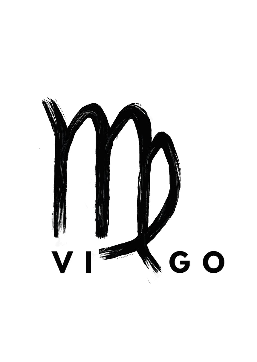 VIRGO - T-Shirts (Black Letters)